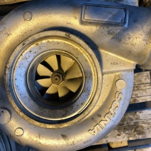 Turbosprężarka Scania R 16L V8